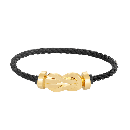 [Stars Jewelry]CHANCE LARGE 8 FIGURE BUCKLE NO DIAMOND BRACELET GOLD