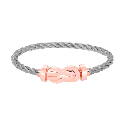 [Stars Jewelry]CHANCE LARGE 8 FIGURE BUCKLE NO DIAMOND BRACELET ROSE GOLD