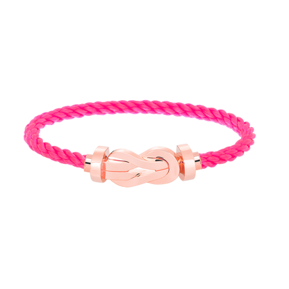 [Stars Jewelry]CHANCE LARGE 8 FIGURE BUCKLE NO DIAMOND BRACELET ROSE GOLD