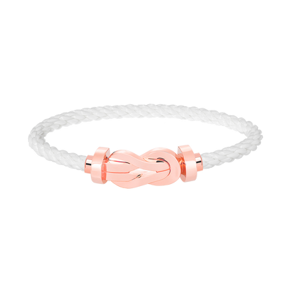 [Stars Jewelry]CHANCE LARGE 8 FIGURE BUCKLE NO DIAMOND BRACELET ROSE GOLD