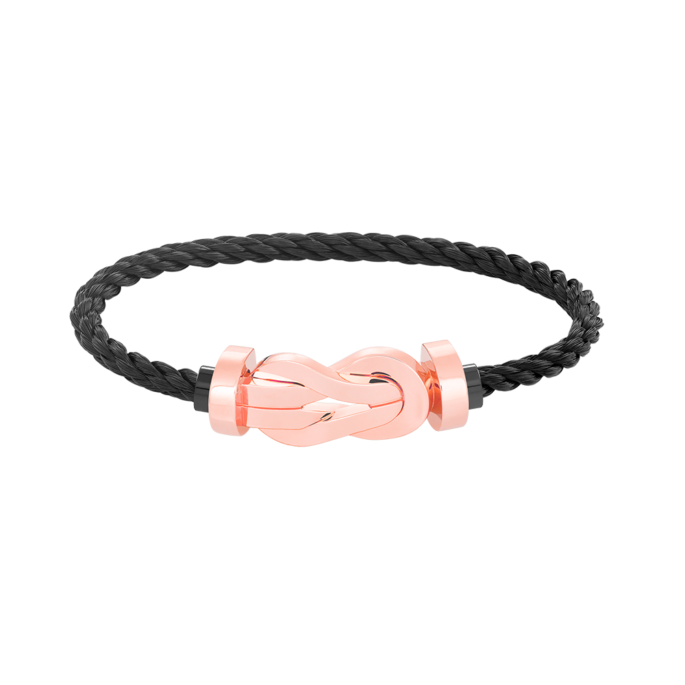 [Stars Jewelry]CHANCE LARGE 8 FIGURE BUCKLE NO DIAMOND BRACELET ROSE GOLD