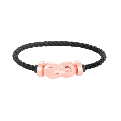 [Stars Jewelry]CHANCE LARGE 8 FIGURE BUCKLE NO DIAMOND BRACELET ROSE GOLD
