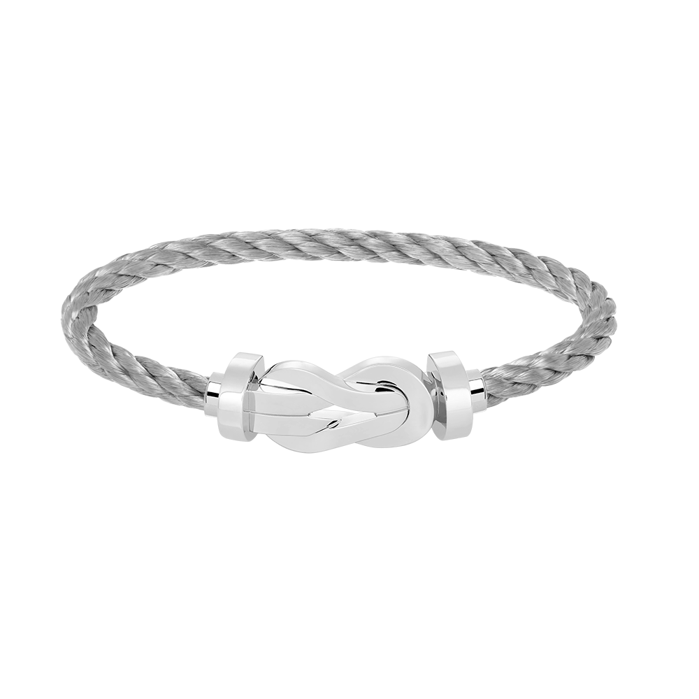 [Stars Jewelry]CHANCE LARGE 8 FIGURE BUCKLE NO DIAMOND BRACELET SILVER