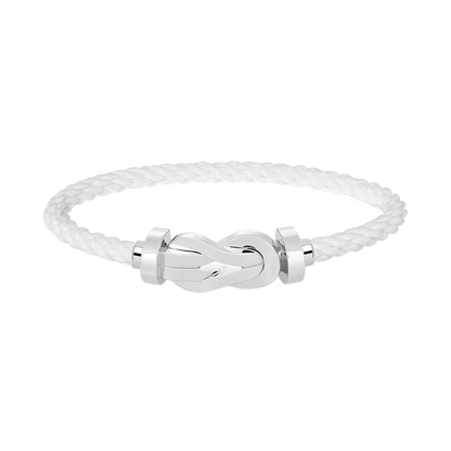 [Stars Jewelry]CHANCE LARGE 8 FIGURE BUCKLE NO DIAMOND BRACELET SILVER