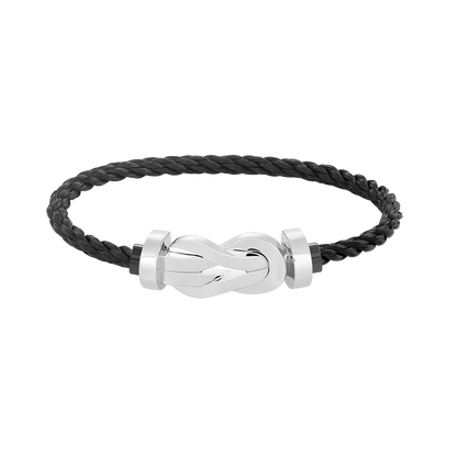 [Stars Jewelry]CHANCE LARGE 8 FIGURE BUCKLE NO DIAMOND BRACELET SILVER