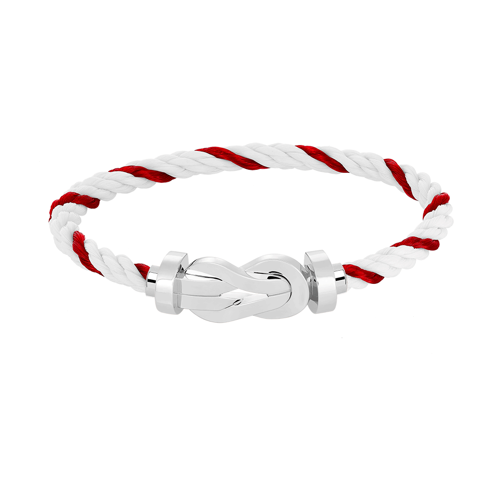 [Stars Jewelry]CHANCE LARGE 8 FIGURE BUCKLE NO DIAMOND BRACELET SILVER