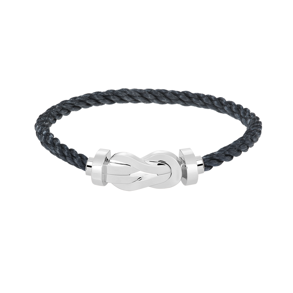 [Stars Jewelry]CHANCE LARGE 8 FIGURE BUCKLE NO DIAMOND BRACELET SILVER