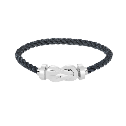 [Stars Jewelry]CHANCE LARGE 8 FIGURE BUCKLE NO DIAMOND BRACELET SILVER