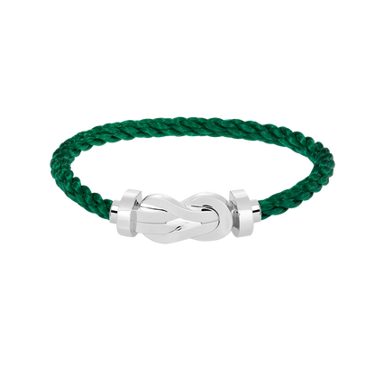 [Stars Jewelry]CHANCE LARGE 8 FIGURE BUCKLE NO DIAMOND BRACELET SILVER