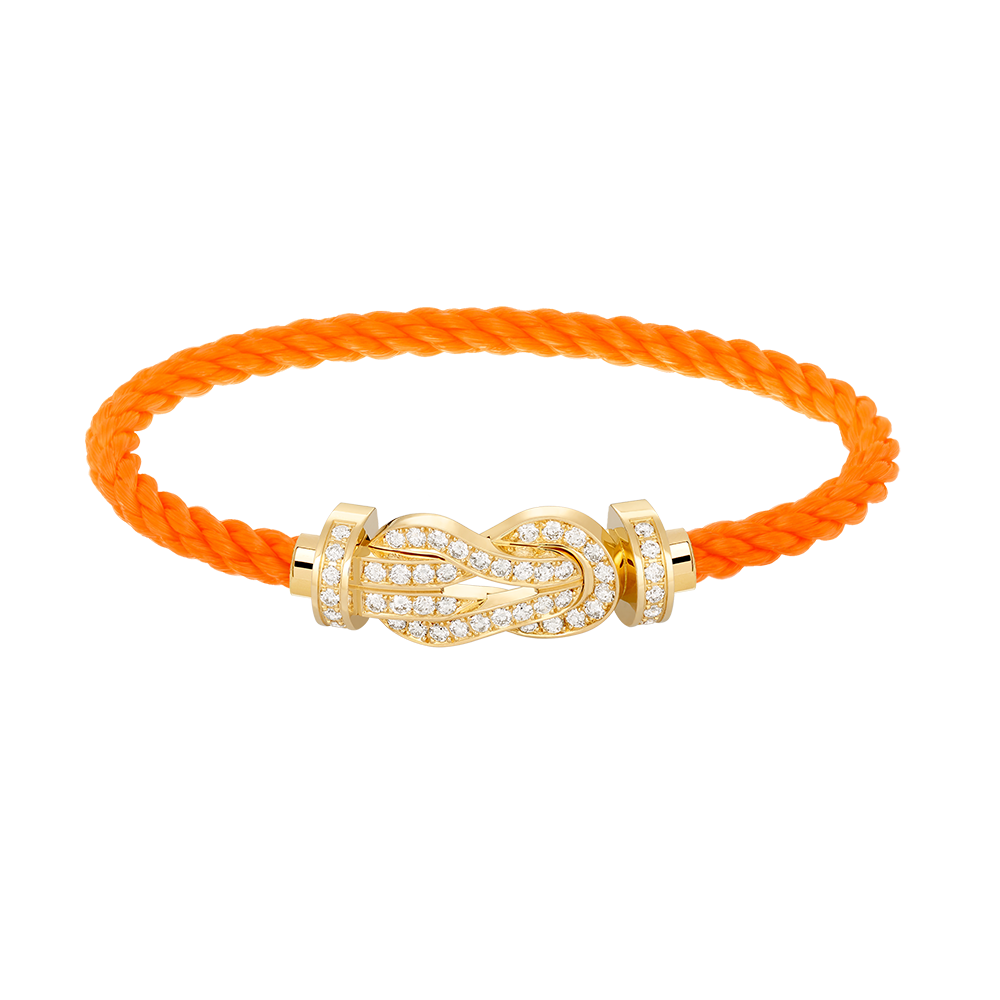 [Stars Jewelry]CHANCE LARGE 8 FIGURE BUCKLE FULLDIAMOND BRACELET GOLD