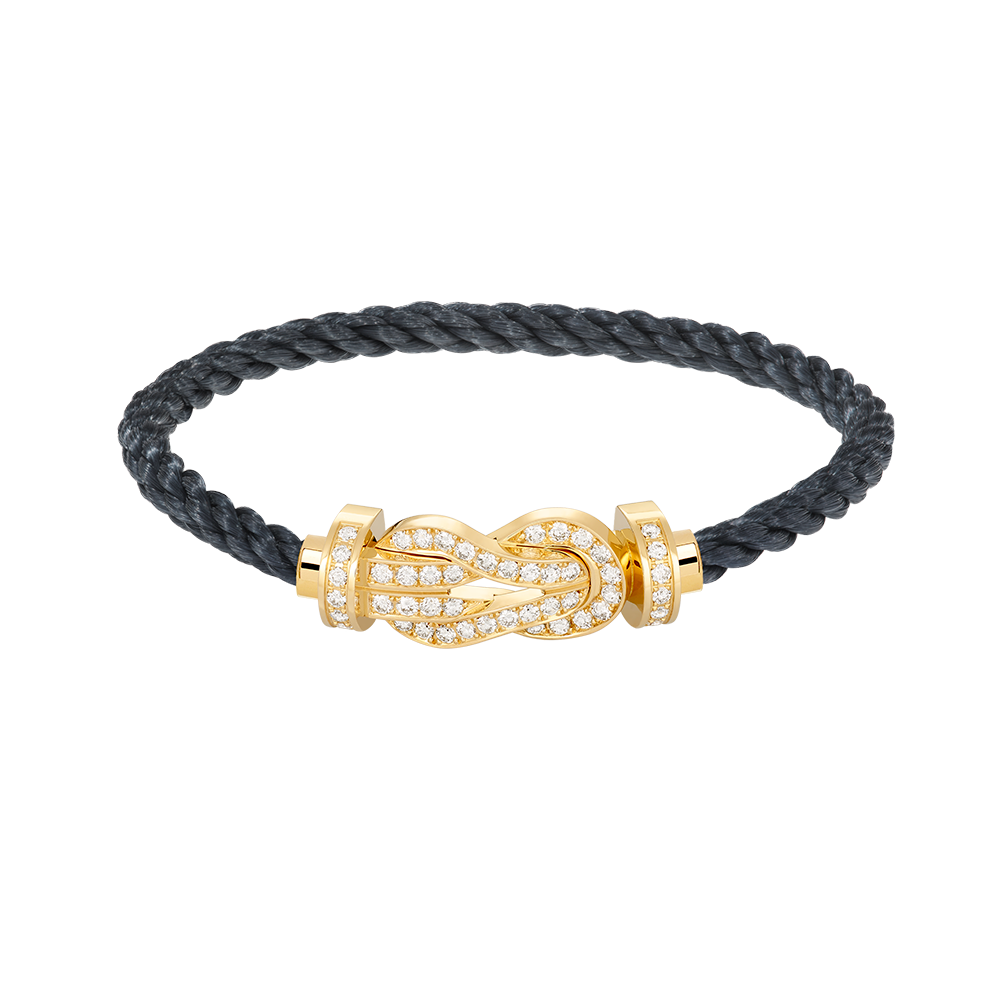 [Stars Jewelry]CHANCE LARGE 8 FIGURE BUCKLE FULLDIAMOND BRACELET GOLD