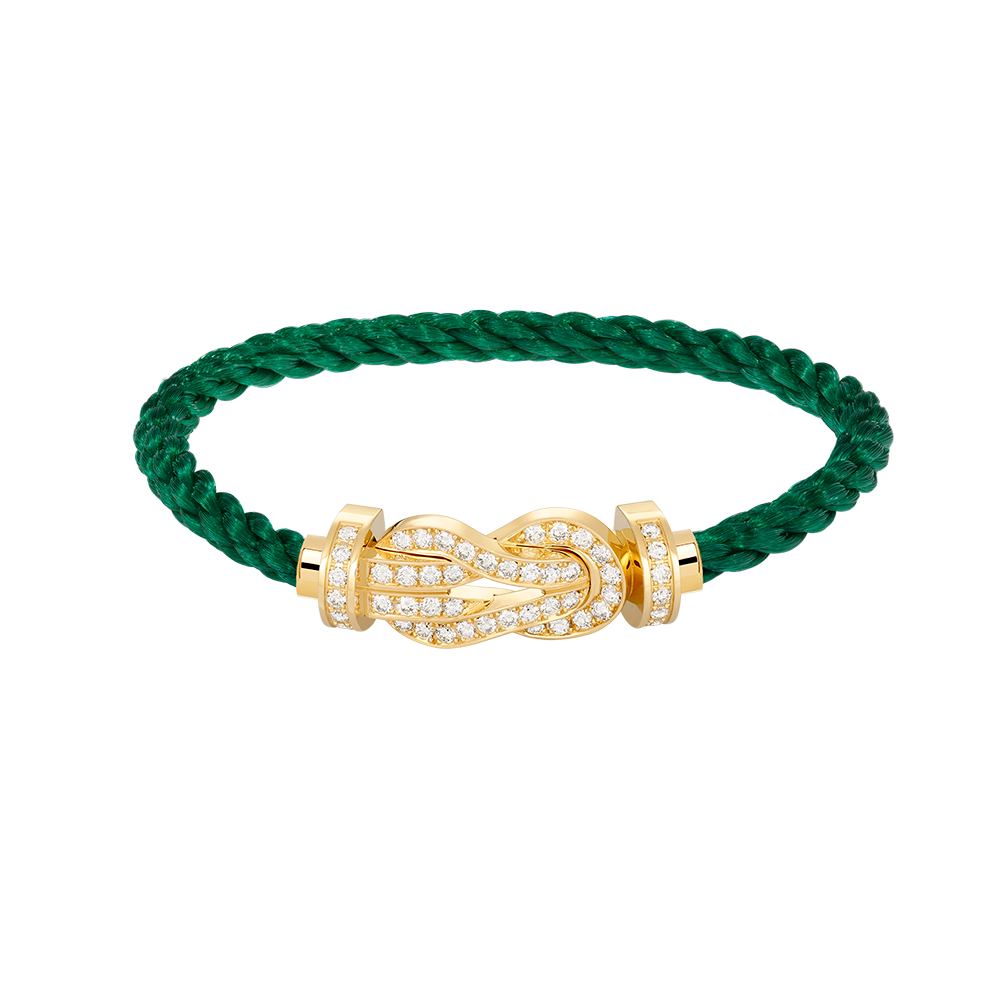 [Stars Jewelry]CHANCE LARGE 8 FIGURE BUCKLE FULLDIAMOND BRACELET GOLD