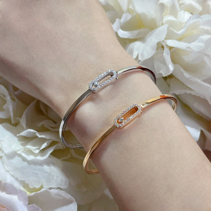 [Stars Jewelry]Move Uno pavé flex bangle medium