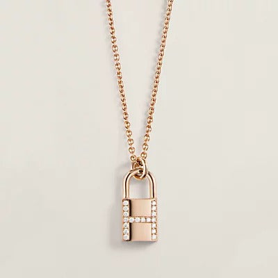 [Stars Jewelry]HM ADVANCED NICHE LOCK HEAD NECKLACE DIAMONDS