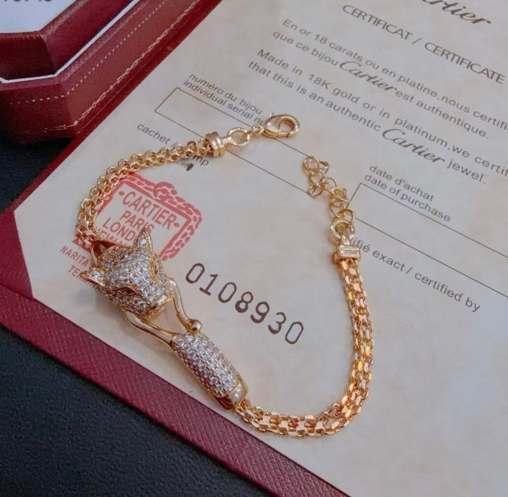 [Stars Jewelry Jewelry] PANTHERE  BRACELET DIAMONDS