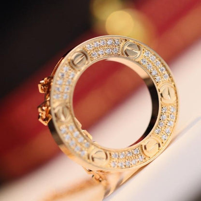 [Stars Jewelry]LOVE NECKLACE ADJUSTABLE ROSE GOLD