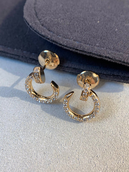 [Stars Jewelry]JUSTE EARRINGS GOLD DIAMONDS