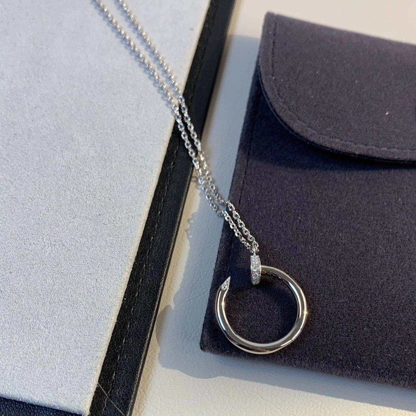 [Stars Jewelry]JUSTE NECKLACE SILVER