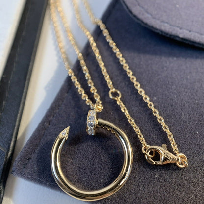 [Stars Jewelry]JUSTE NECKLACE PINK GOLD