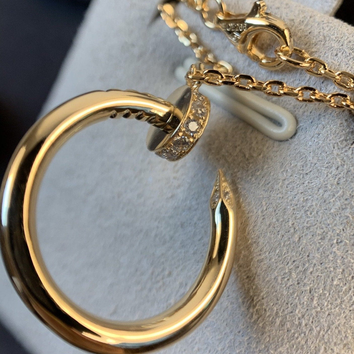 [Stars Jewelry]JUSTE NECKLACE PINK GOLD
