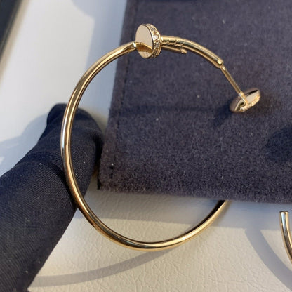 [Stars Jewelry]JUSTE EARRINGS GOLD DIAMONDS 1.8MM