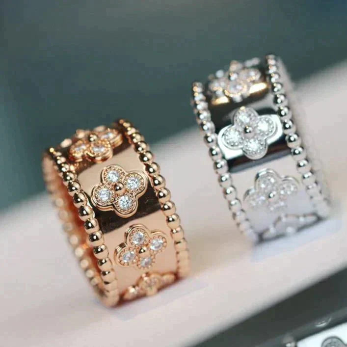 [Stars Jewelry]CLOVER KALEIDOSCOPE RING 10MM