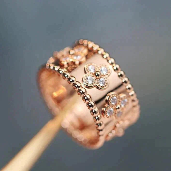 [Stars Jewelry]CLOVER KALEIDOSCOPE RING 10MM