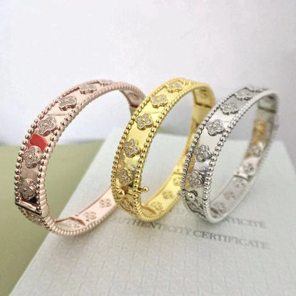 [Stars Jewelry]CLOVER BRACELET 8MM DIAMONDS