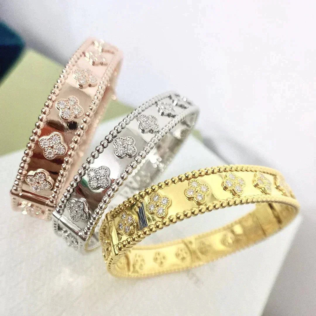 [Stars Jewelry]CLOVER BRACELET 8MM DIAMONDS