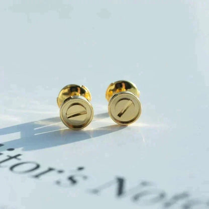 [Stars Jewelry]LOVE EARRINGS GOLD 10MM