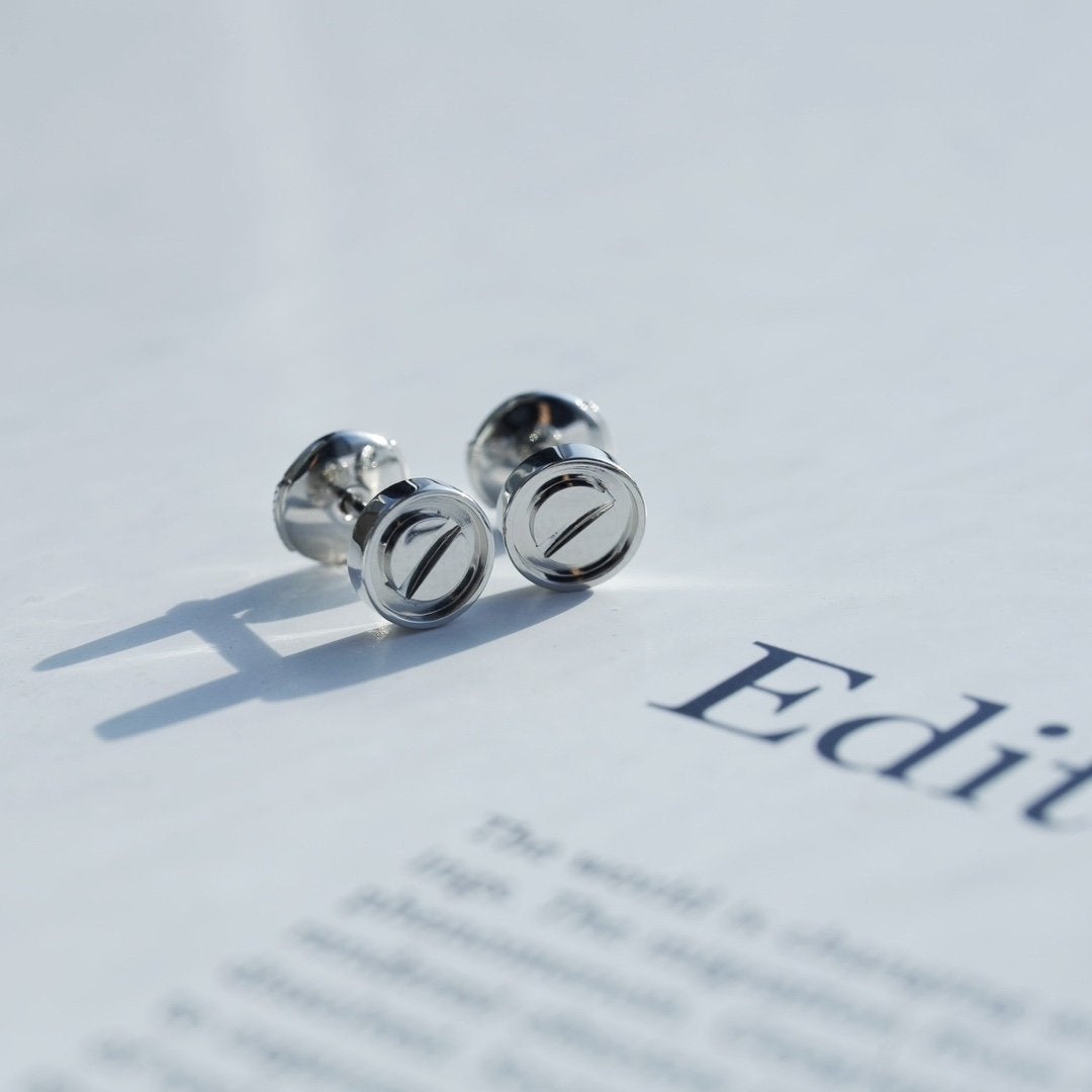 [Stars Jewelry]LOVE EARRINGS SILVER 10MM