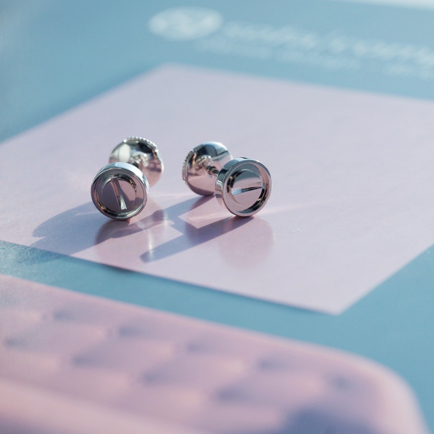 [Stars Jewelry]LOVE EARRINGS SILVER 10MM