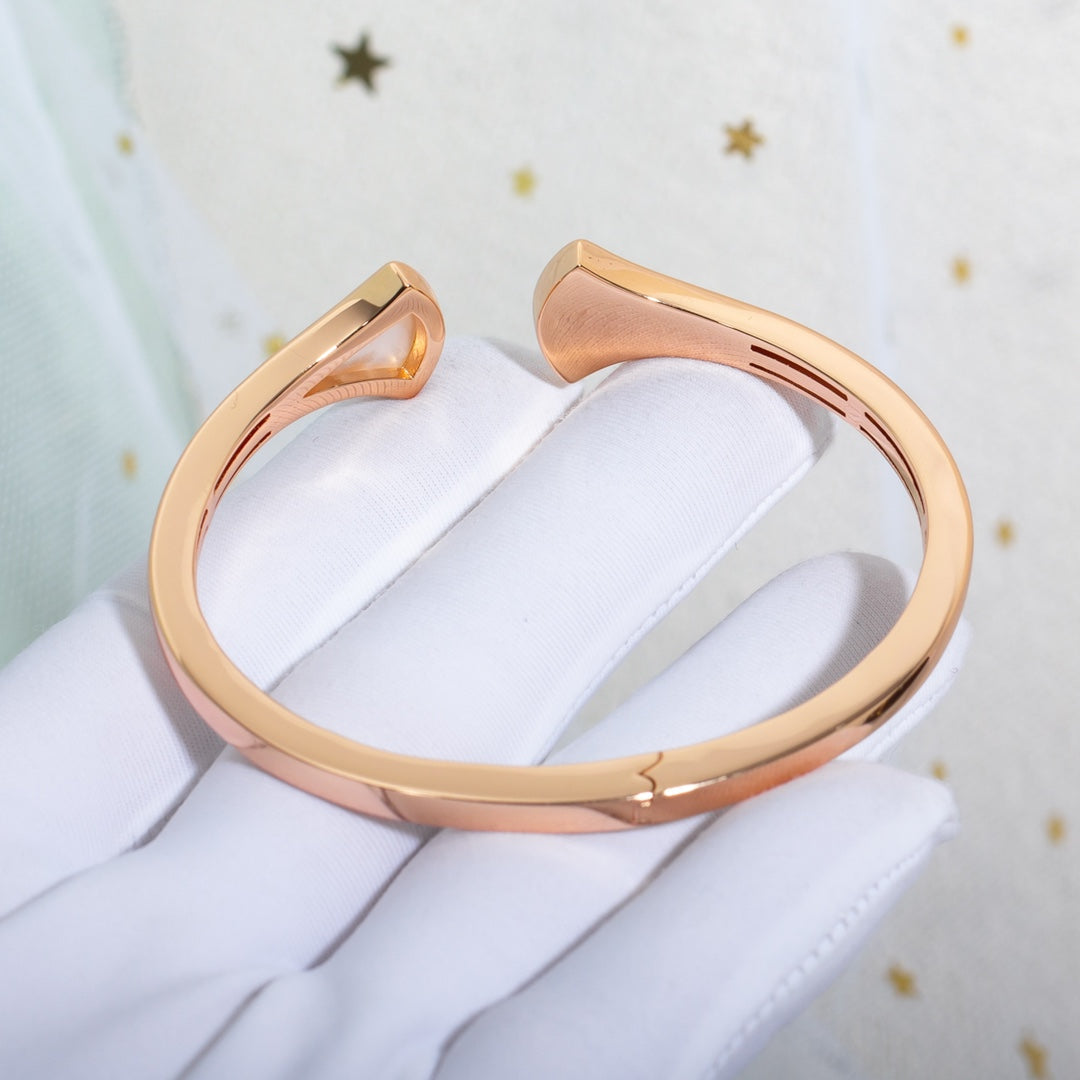 [Stars Jewelry]DREAM BRACELET OPEN PINK GOLD MOP DIAMOND