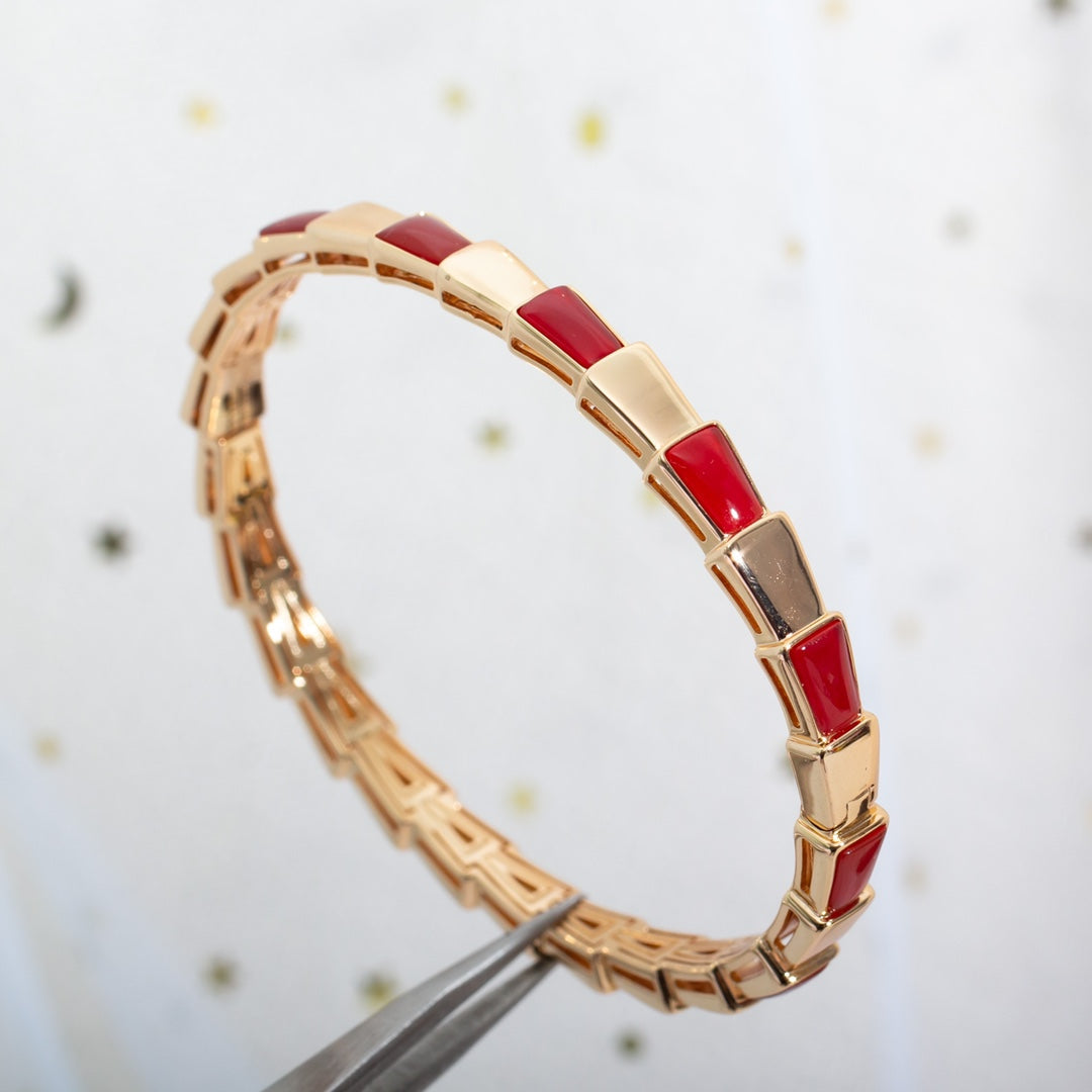 [Stars Jewelry]SERPENTI BRACELET PINK GOLD RUBELLITE