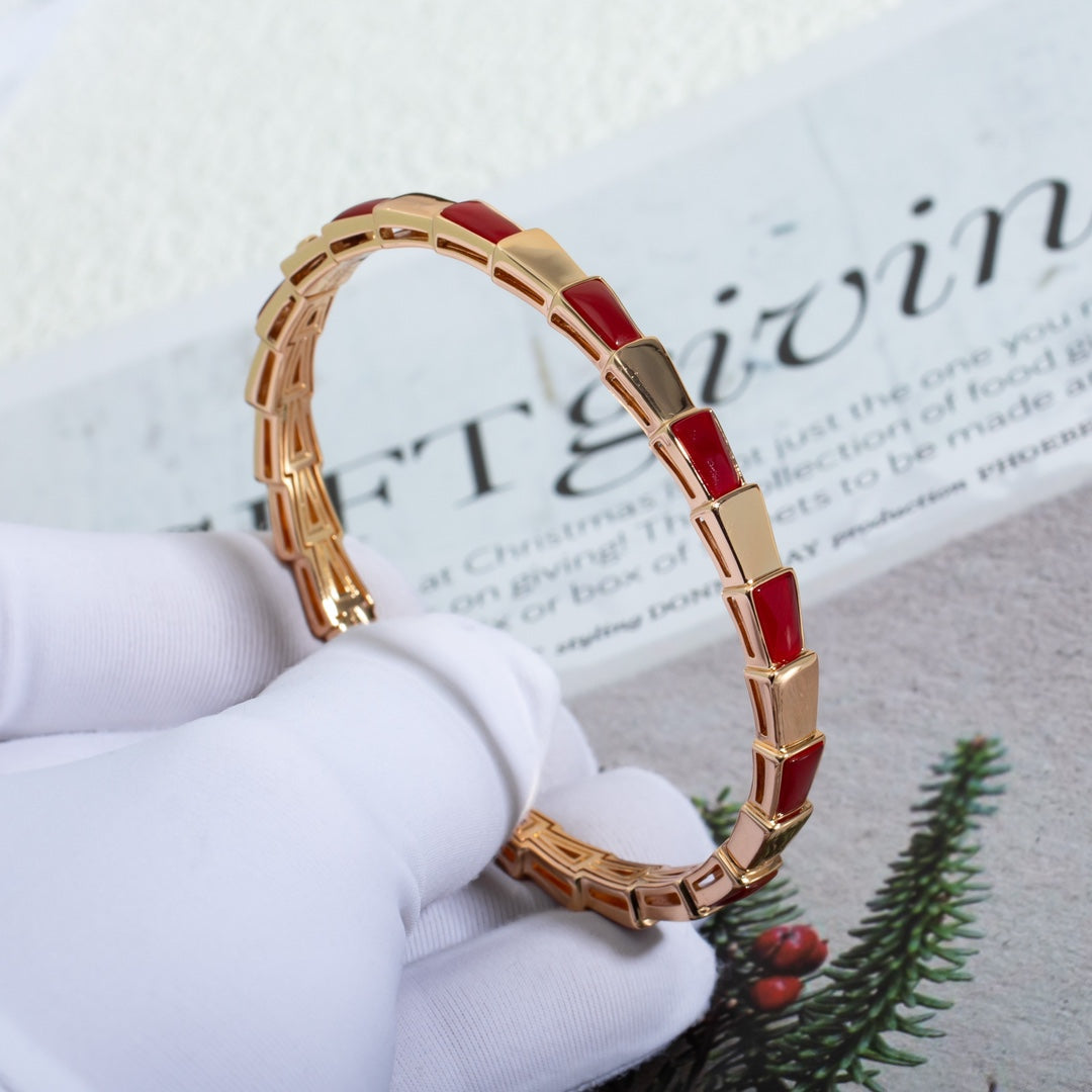[Stars Jewelry]SERPENTI BRACELET PINK GOLD RUBELLITE