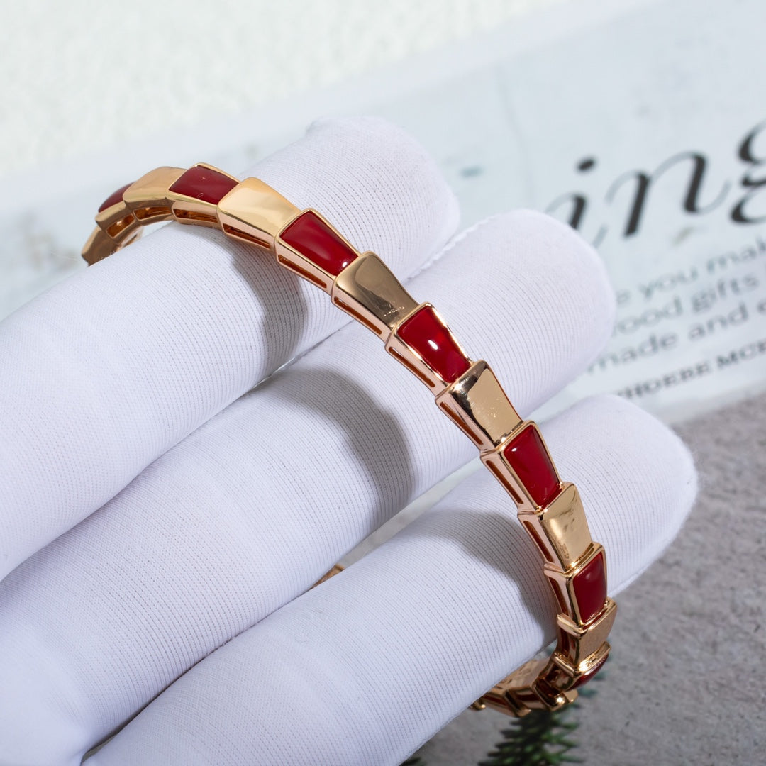 [Stars Jewelry]SERPENTI BRACELET PINK GOLD RUBELLITE