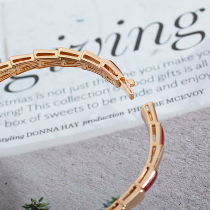 [Stars Jewelry]SERPENTI BRACELET PINK GOLD RUBELLITE