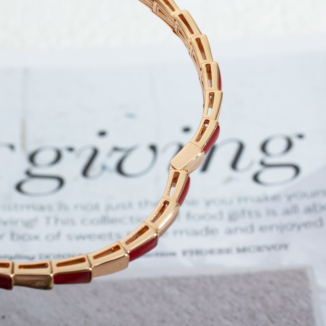 [Stars Jewelry]SERPENTI BRACELET PINK GOLD RUBELLITE