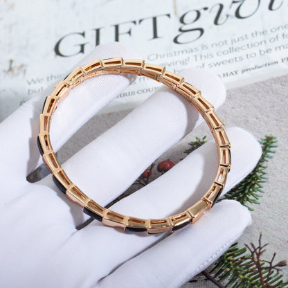 [Stars Jewelry]SERPENTI BRACELET PINK GOLD ONYX