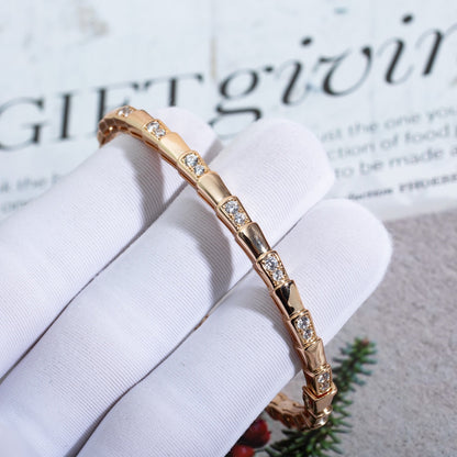[Stars Jewelry]SERPENTI BRACELET PINK GOLD DIAMOND