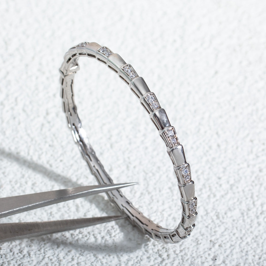 [Stars Jewelry]SERPENTI BRACELET SILVER DIAMOND