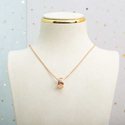 [Stars Jewelry]PARENTESI NECKLACE PINK GOLD