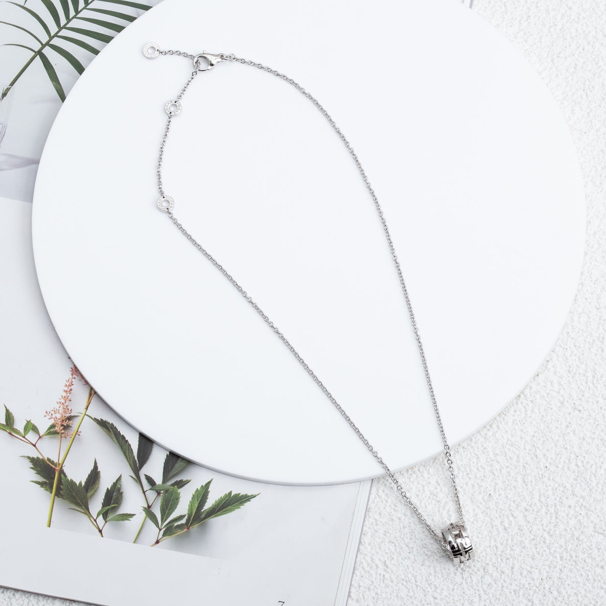 [Stars Jewelry]PARENTESI NECKLACE SILVER