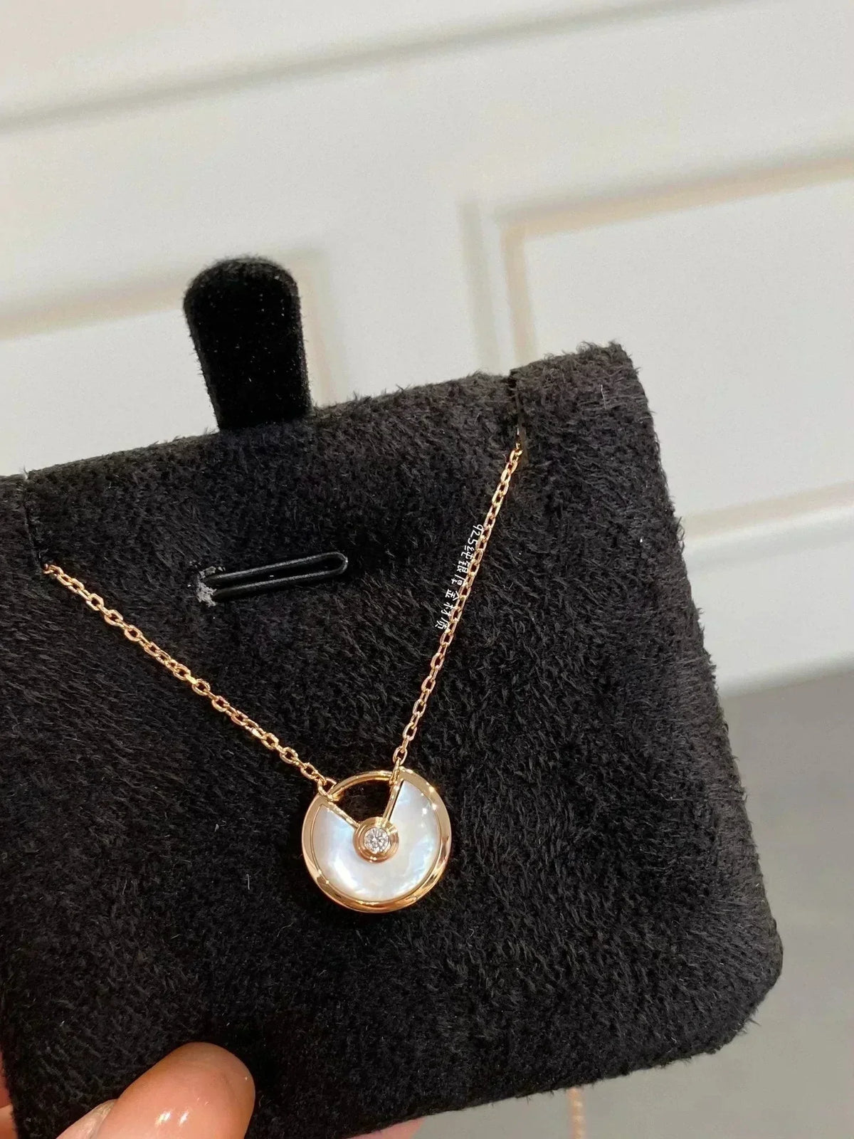 [Stars Jewelry]AMULETTE ROSE GOLD MOP NECKLACE