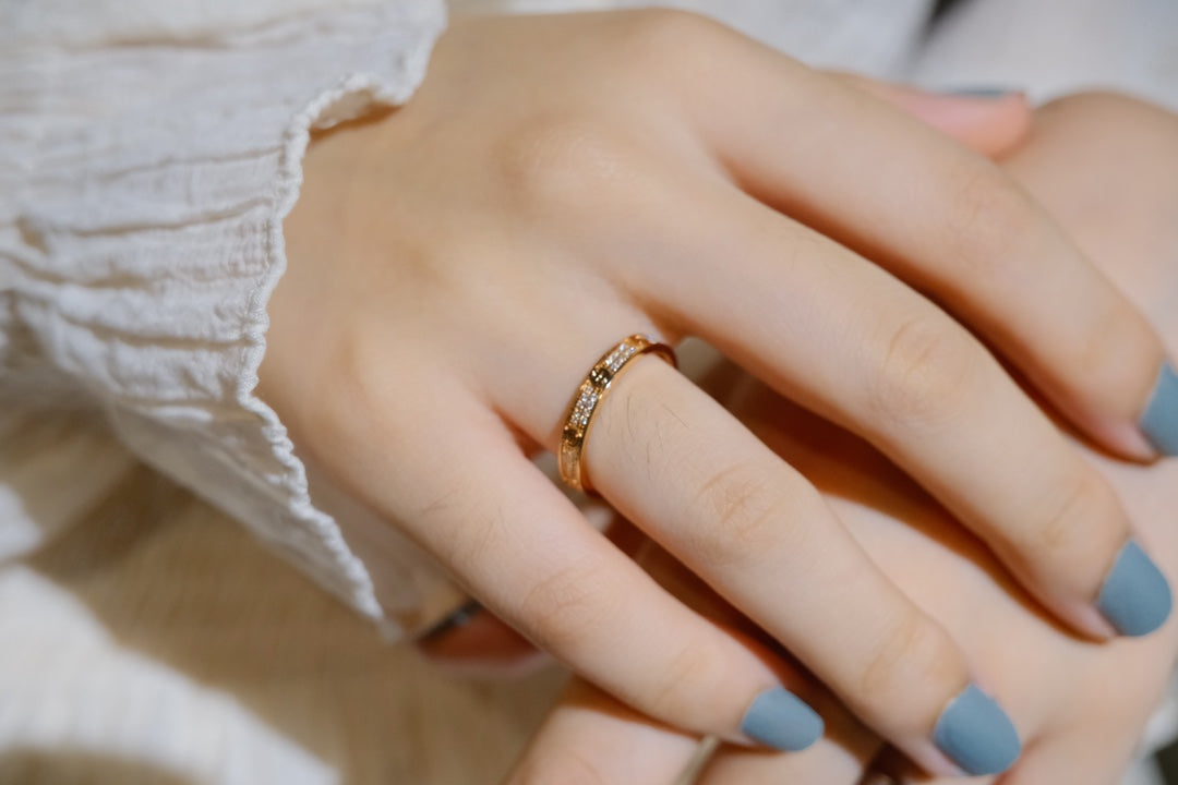 [Stars Jewelry]LOVE RING 2.65MM DIAMOND