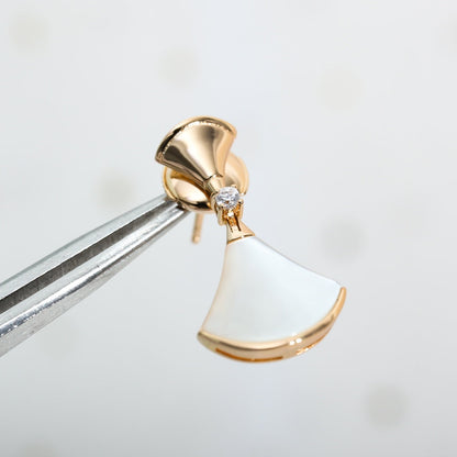 [Stars Jewelry]DREAM MOP PINK GOLD EARRINGS