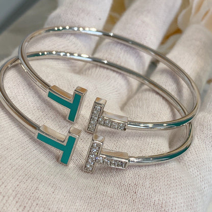 [Stellar jewels]T BRACELET 1.8MM TURQUOISE DIAMOND