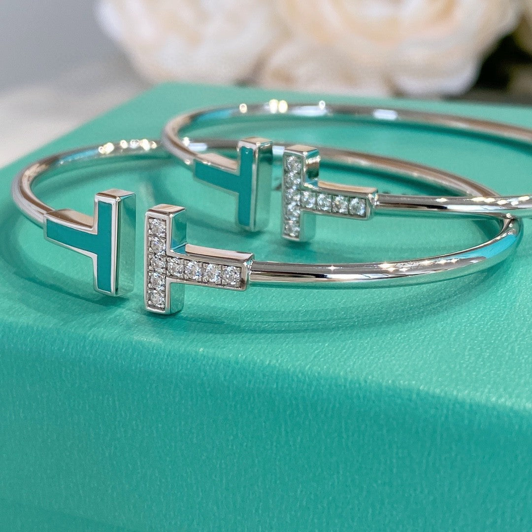 [Stellar jewels]T BRACELET 1.8MM TURQUOISE DIAMOND
