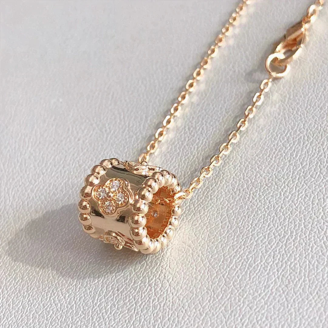 [Stars Jewelry]PERLEE PEDANT NECKLACE GOLD / ROSE GOLD