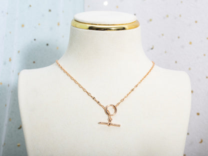 [Stars Jewelry]ECHAPPEE NECKLACE PINK GOLD